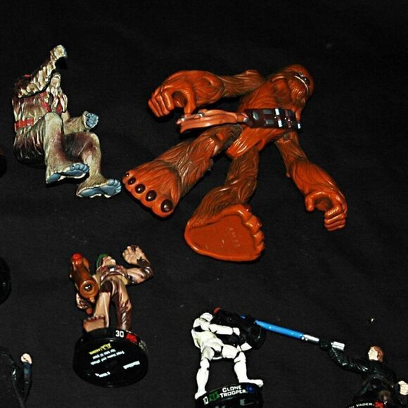 STAR WARS 13 Figurines Character Lot - Picture 6 of 9